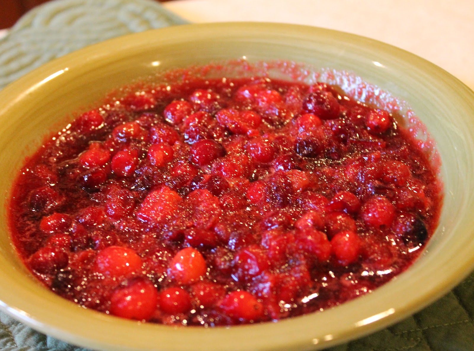 Killer Cranberry Sauce with Orange and Ginger - Just~One~Donna