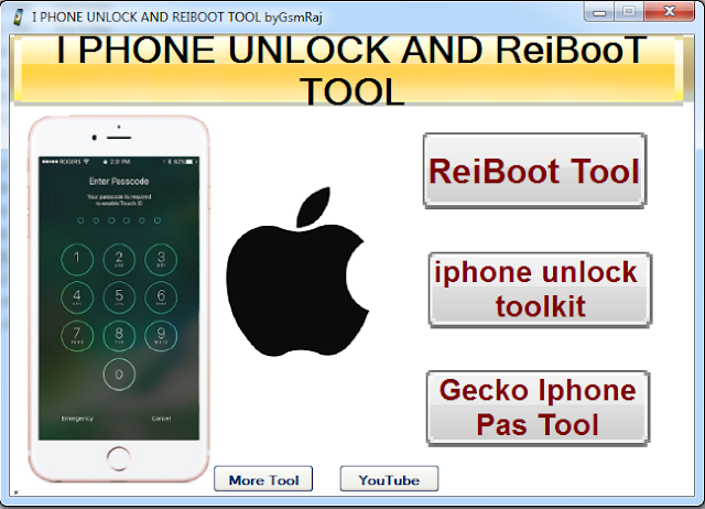 Unlock tool iphone