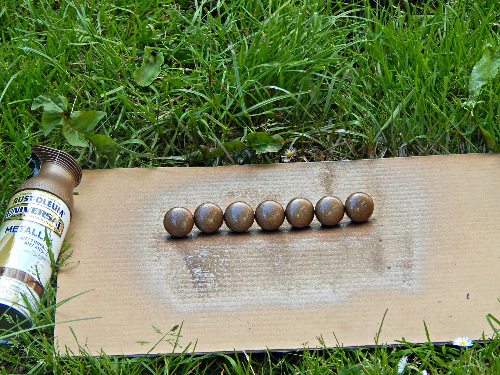 Melissa Kaylene Easy Kitchen Update How to Paint Knobs