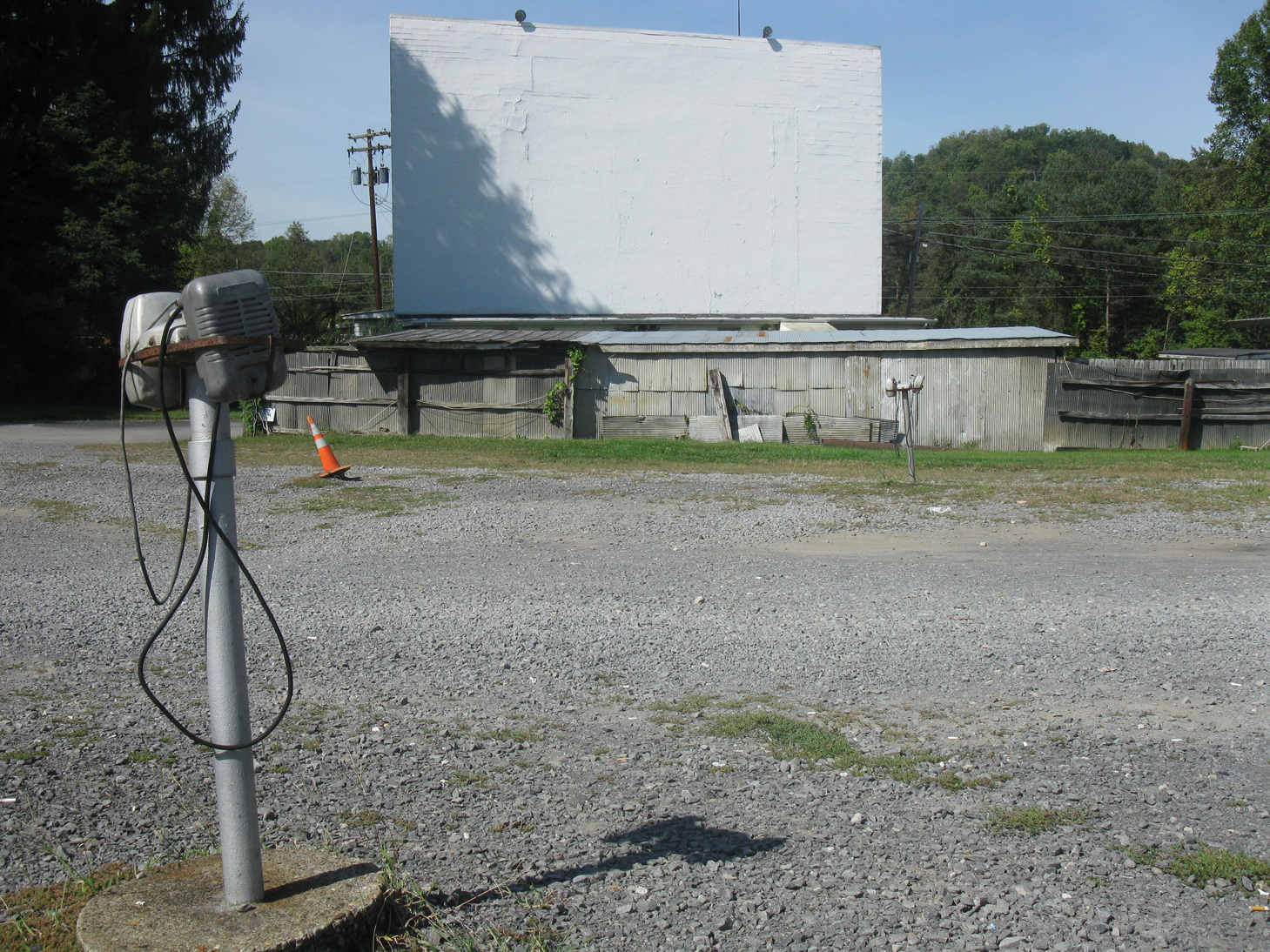 Eccentric Roadside Home movies the Sunset DriveIn of Shinnston, West Virginia