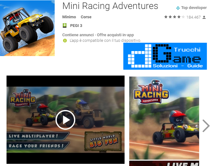 Trucchi Mini Racing Adventures Mod Apk Android v1.12.1