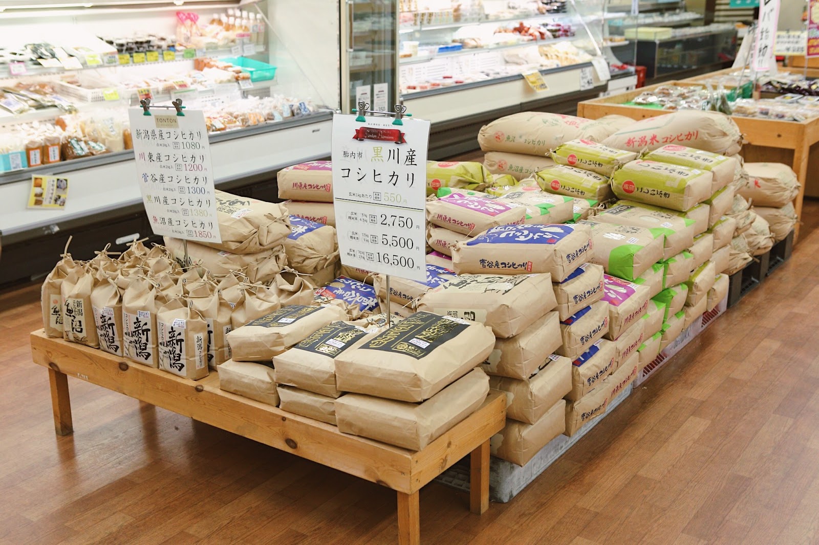 咚咚市場（とんとん市場）｜新潟県新発田市｜農家直接販售，新潟地味食材這裡都買得到 小食日記