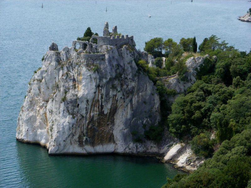 Duino Castle in Triestre, Italy Spectacular Places