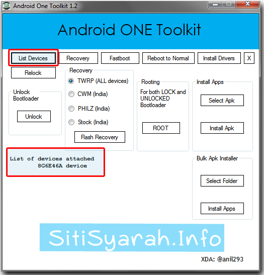 Unlock Bootloader Android One
