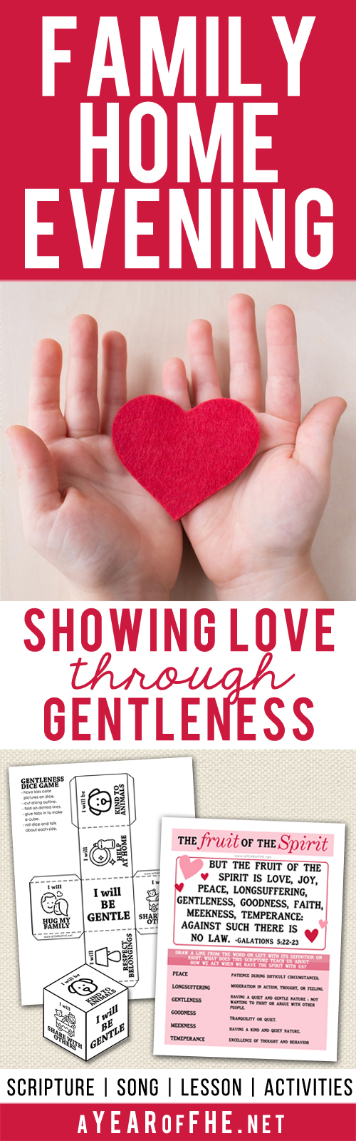 a year of fhe year 01 lesson 07 showing love through gentleness