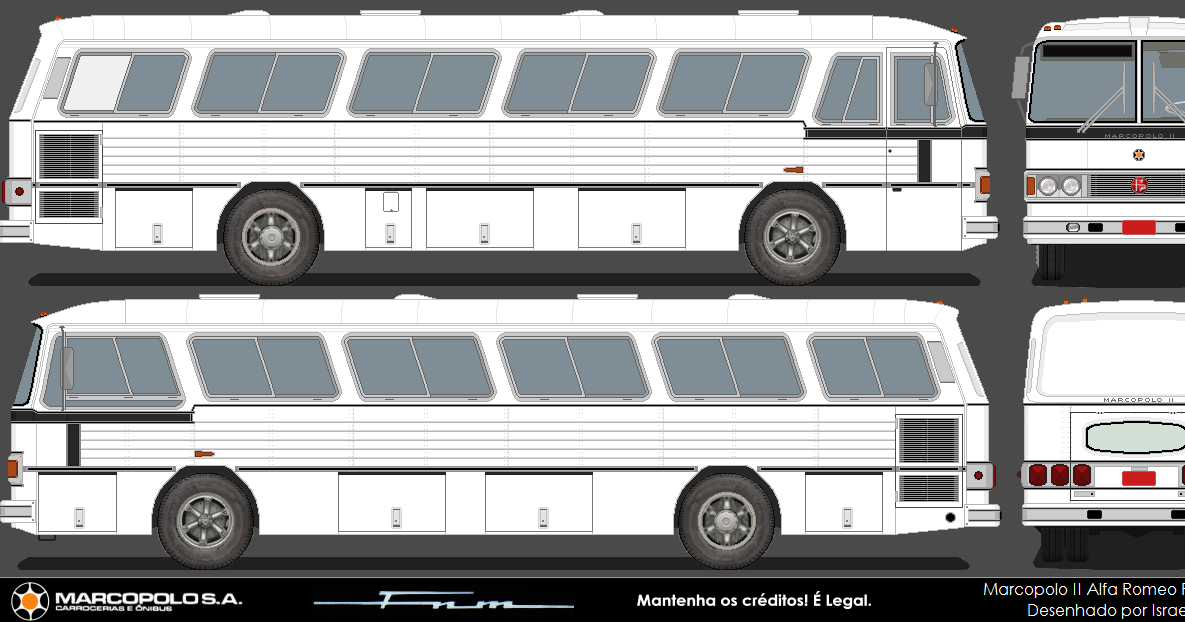 Central Bus: Marcopolo II Alfa FNM V-15