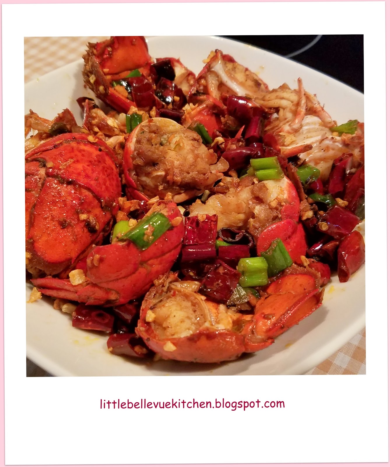 Little Bellevue Kitchen Hong Kong Style Chilli Garlic Lobster Tail