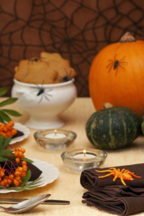DIY table decorations – Halloween decoration themselves make