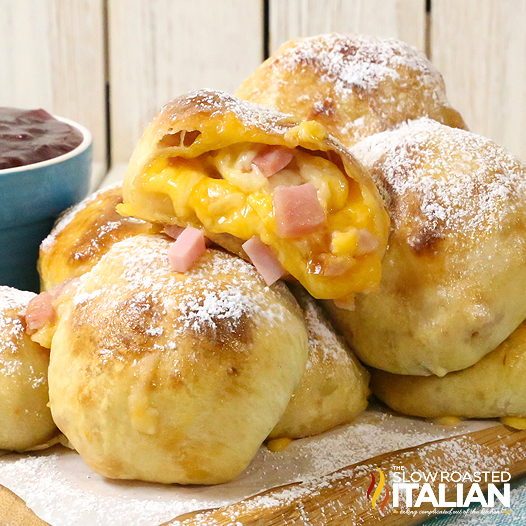 Cheesy Monte Cristo Bombs