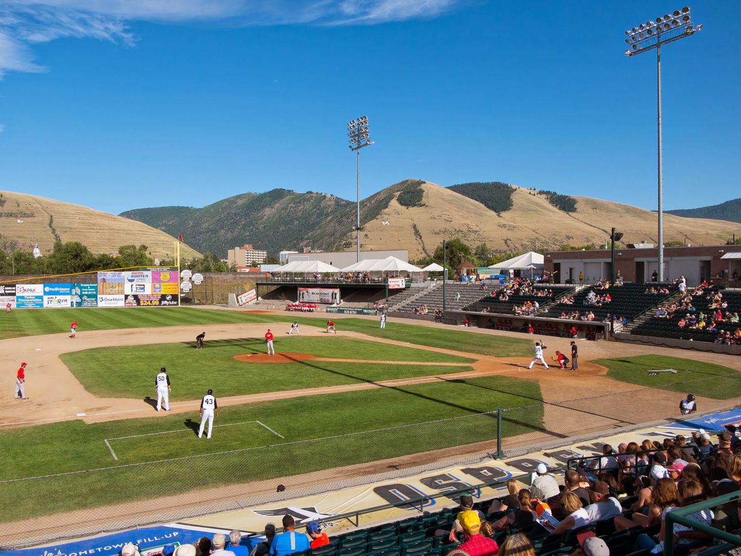 Hello Talalay Enjoying Osprey Baseball In Missoula, Montana