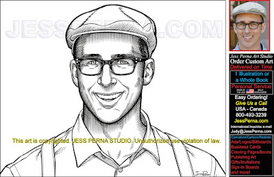 Teacher Portrait for Website Illustration