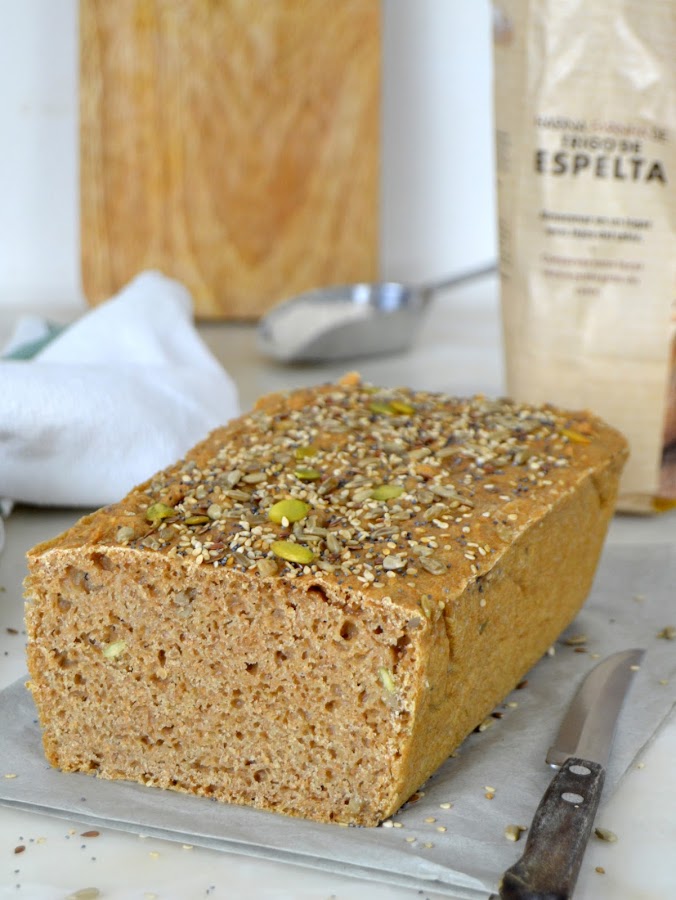 Pan de espelta casero