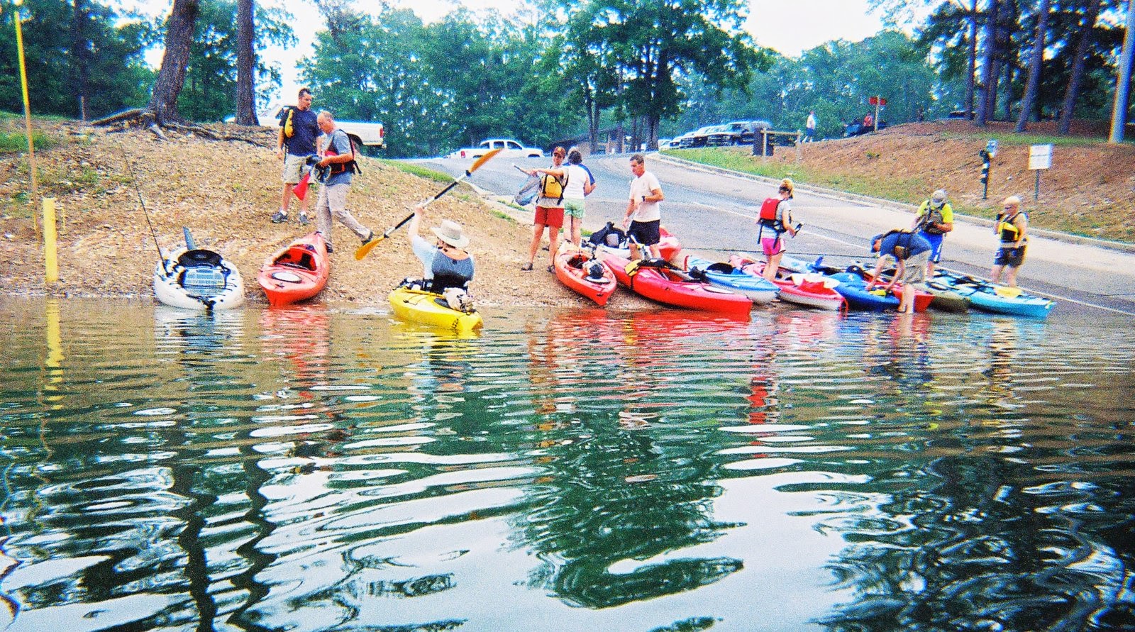 Expeditions by Tricia KAYAKING LAKE OUACHITA DAY 1