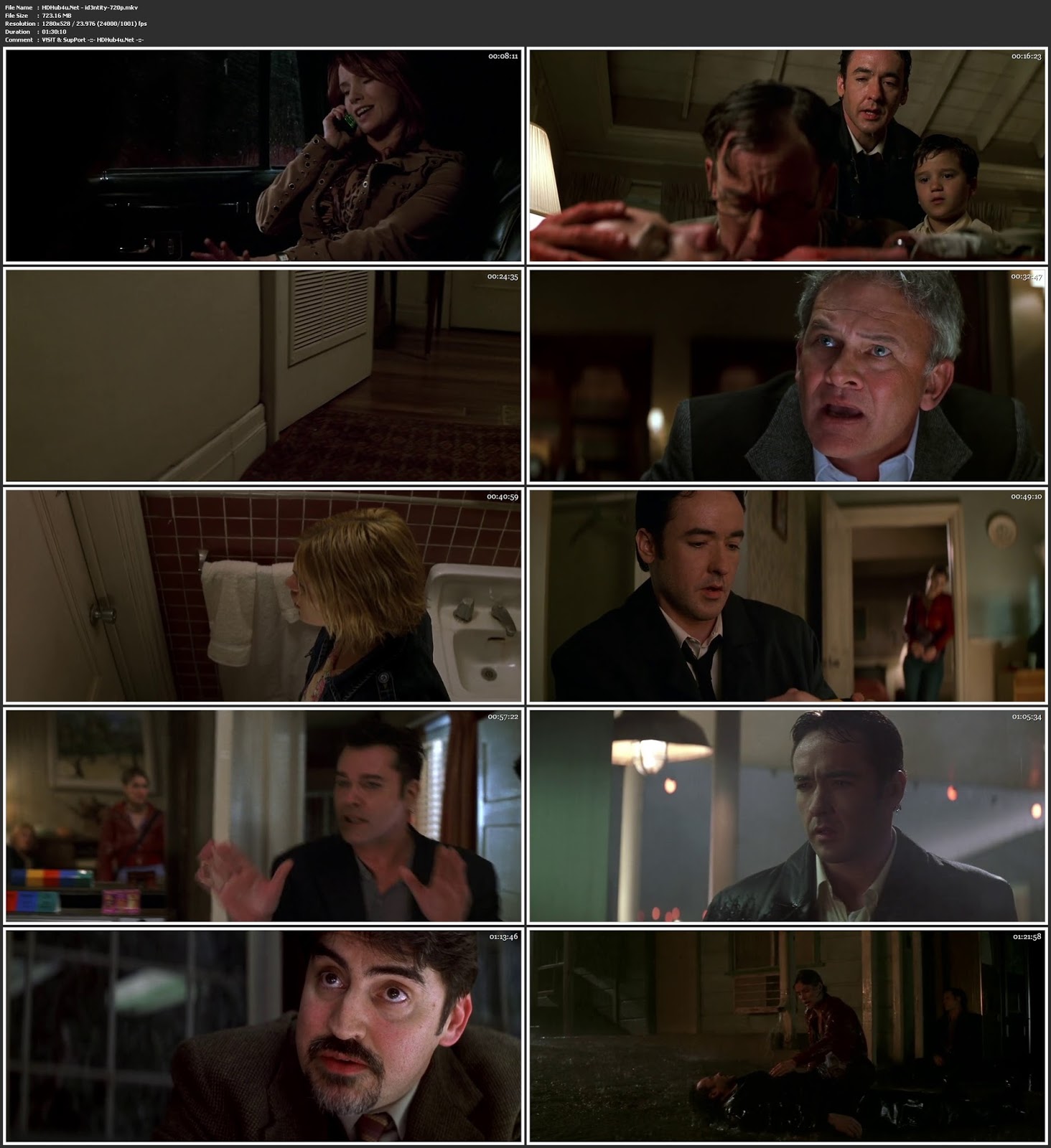 Identity 2003 Hindi Dual Audio 720p BluRay 700MB Download Identity 2003 Hindi Dual Audio 720p BluRay 700MB Download