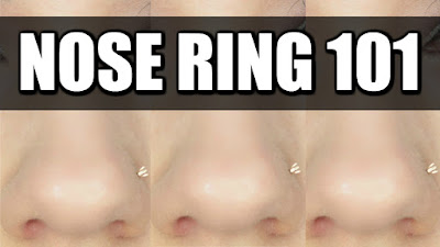Nose Ring 101, How to find the right nose ring, gold nose rings, different types of nose rings, diamond nose rings, l shape nose rings, corkscrew nose rings, bone nose rings