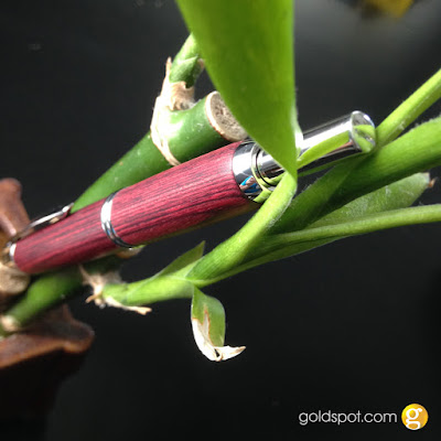 Pilot Vanishing Point Red Cherry and Black Bamboo Fountain Pen Review