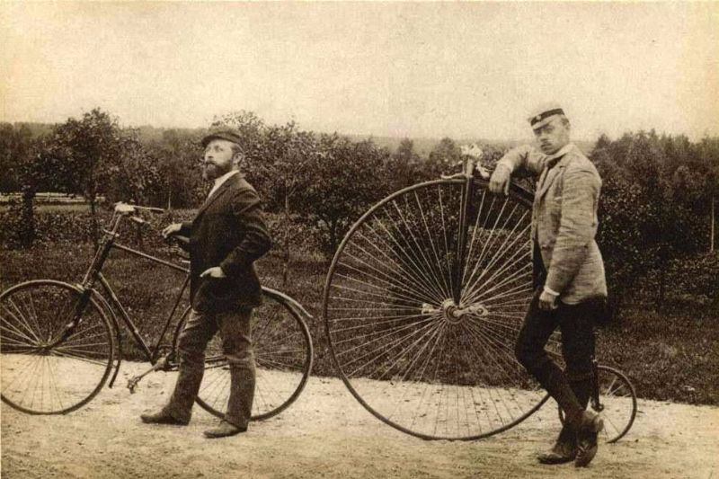 Penny-Farthing Old Photos