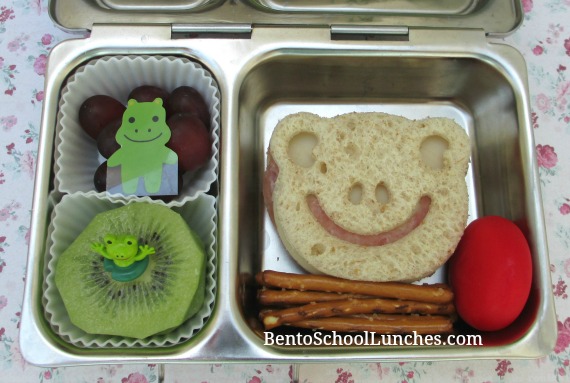 Frog lunch, CuteZCute, bento school lunches