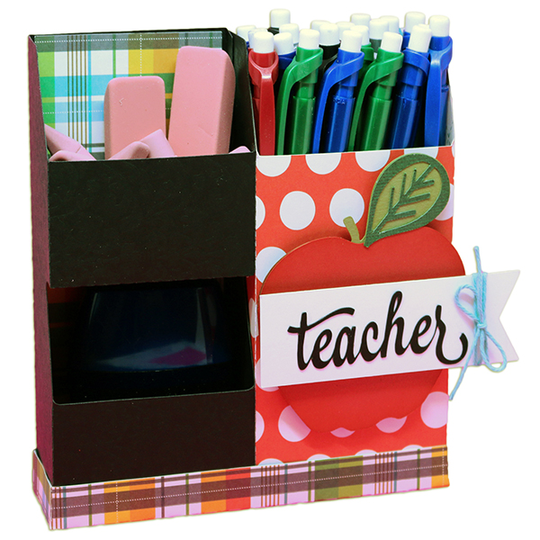 Bits of Paper Teacher Two Shelf Storage Organizer