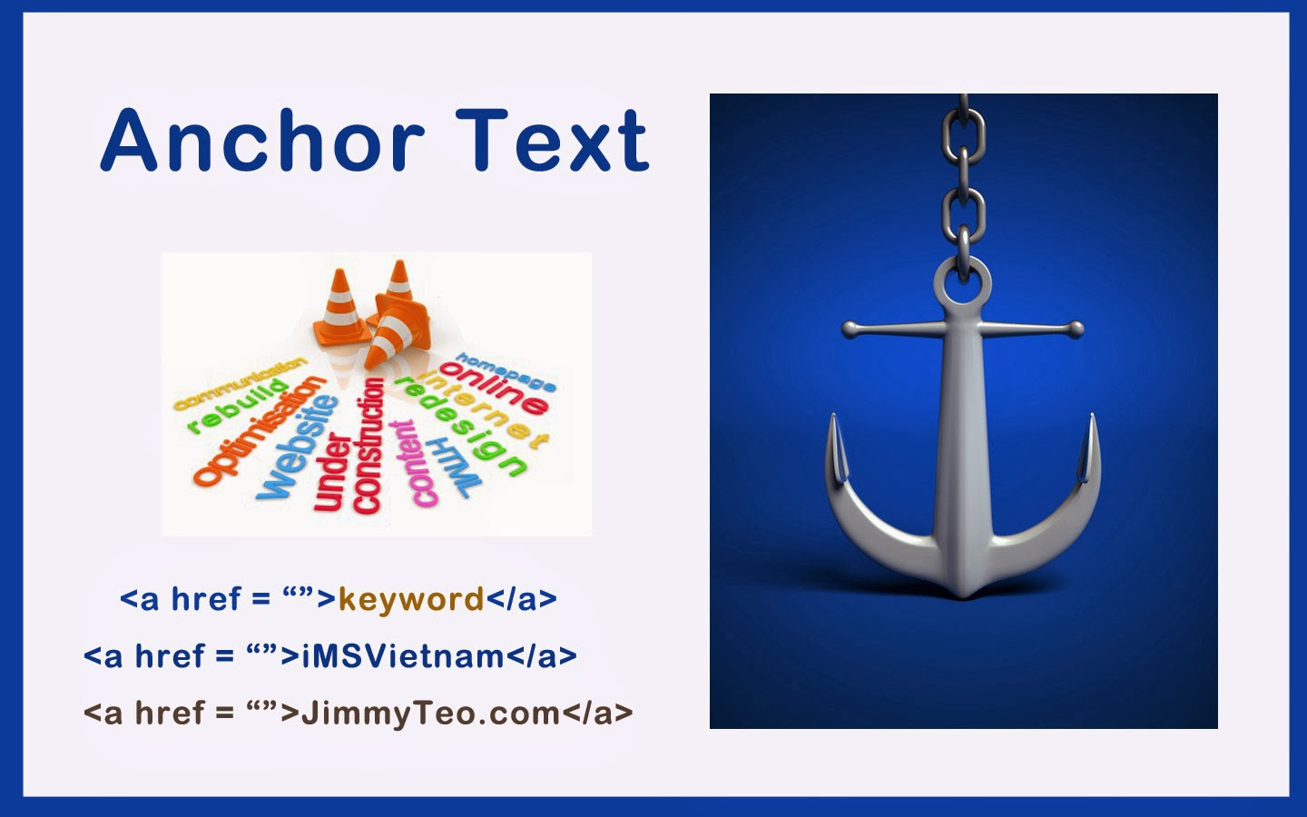 Anchor Text là gì? | JimmyTeo.com