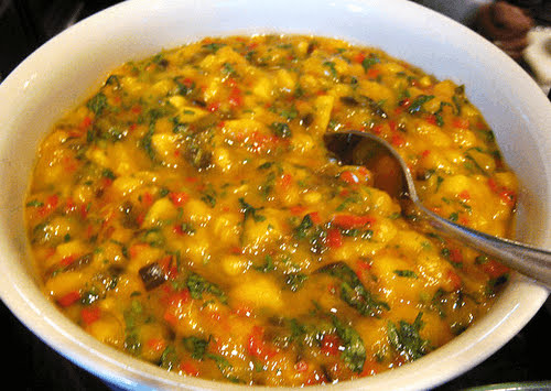 Mango, Jalapeno, and Pepper Salsa