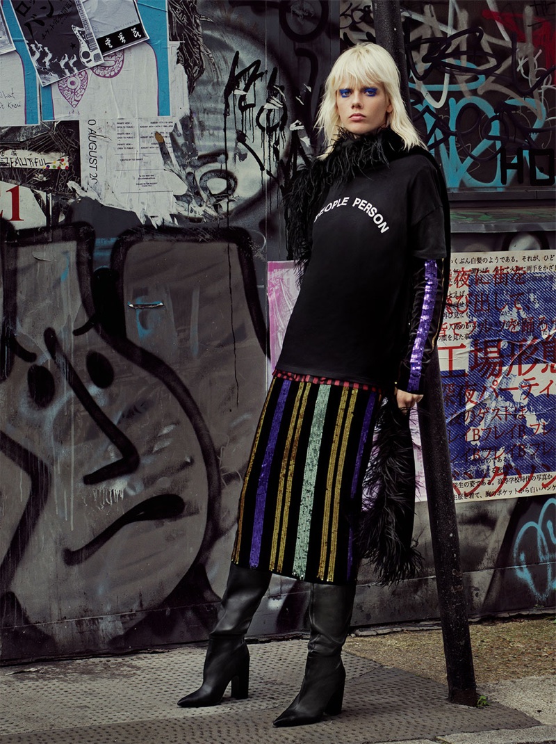 Zara TRF Lights Galore Lookbook 2017 featuring Marjan Jonkman Zara TRF Lights Galore Lookbook 2017 featuring Marjan Jonkman