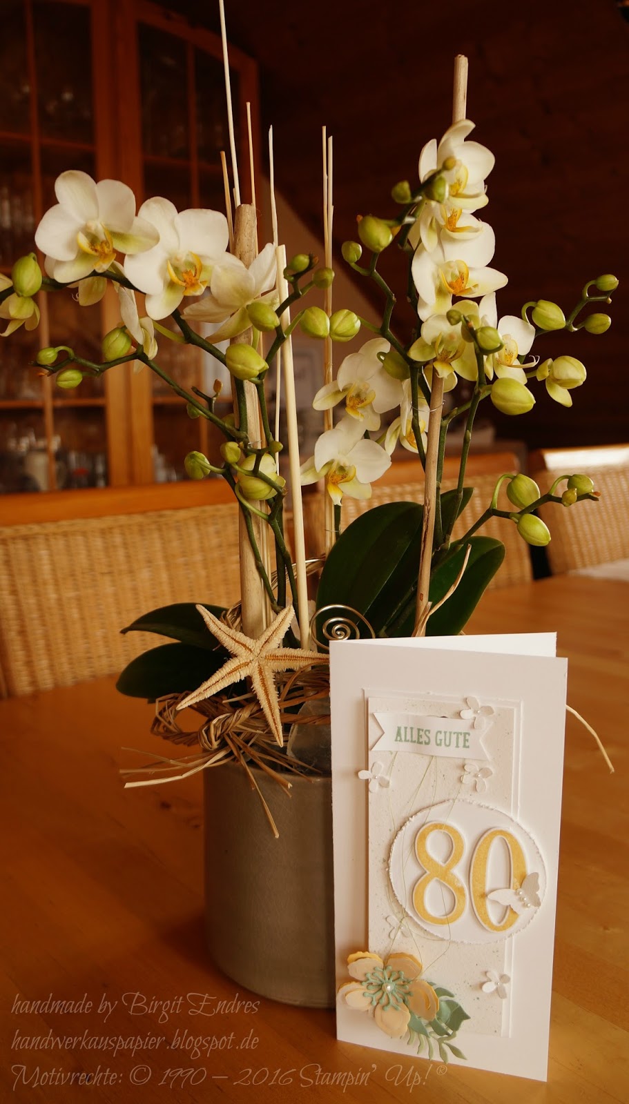 Stempelpfotchen Orchideen In Lila