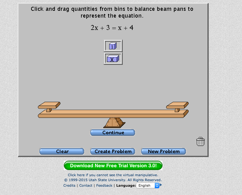 Auproux's Technology in Math in Teaching Using Algebra Balance Scales