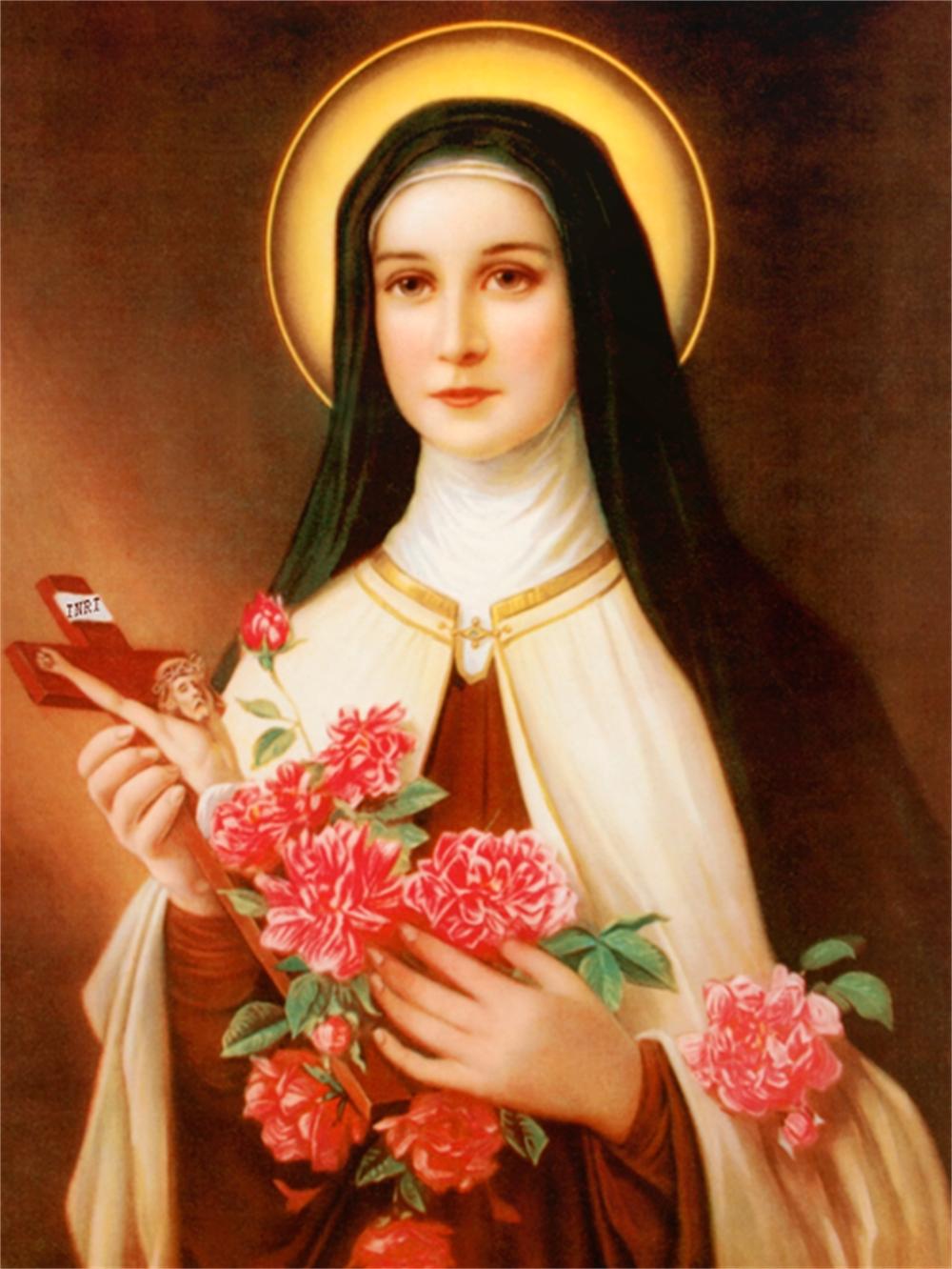 St. Therese of Lisieux, pray for us! Her Feast day is on October 1.