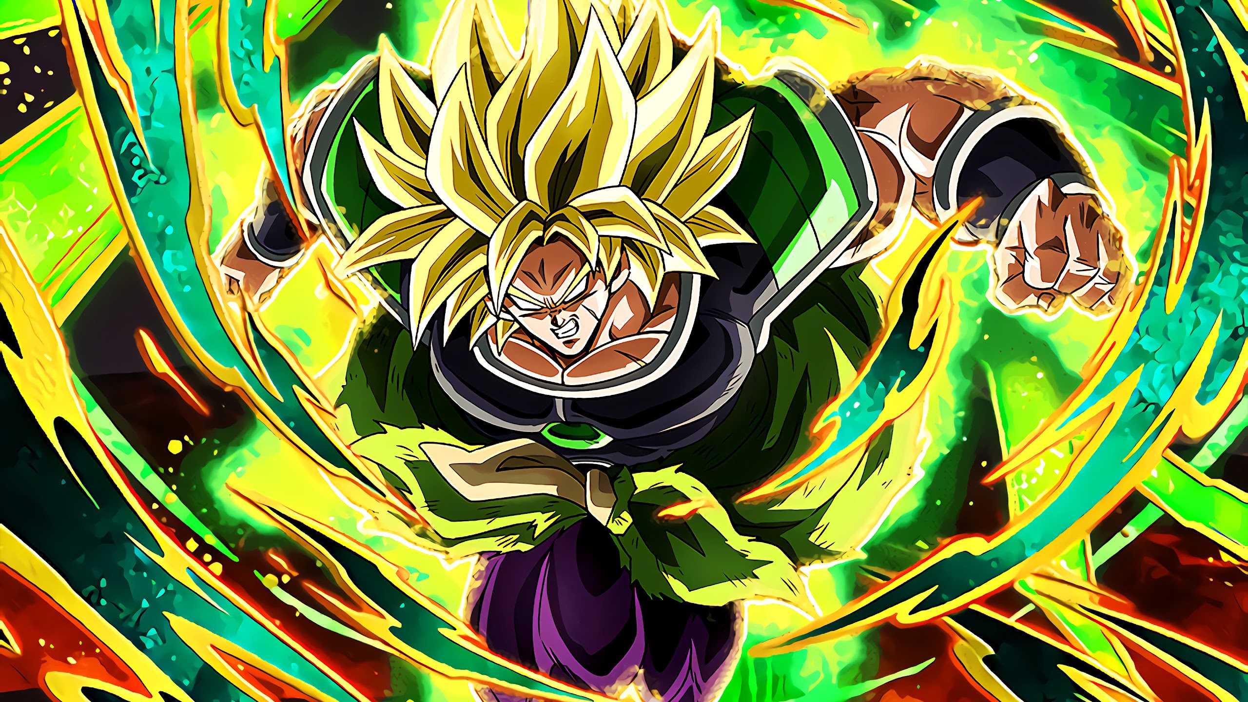 Broly, Super Saiyan, Dragon Ball Super Broly, 4K