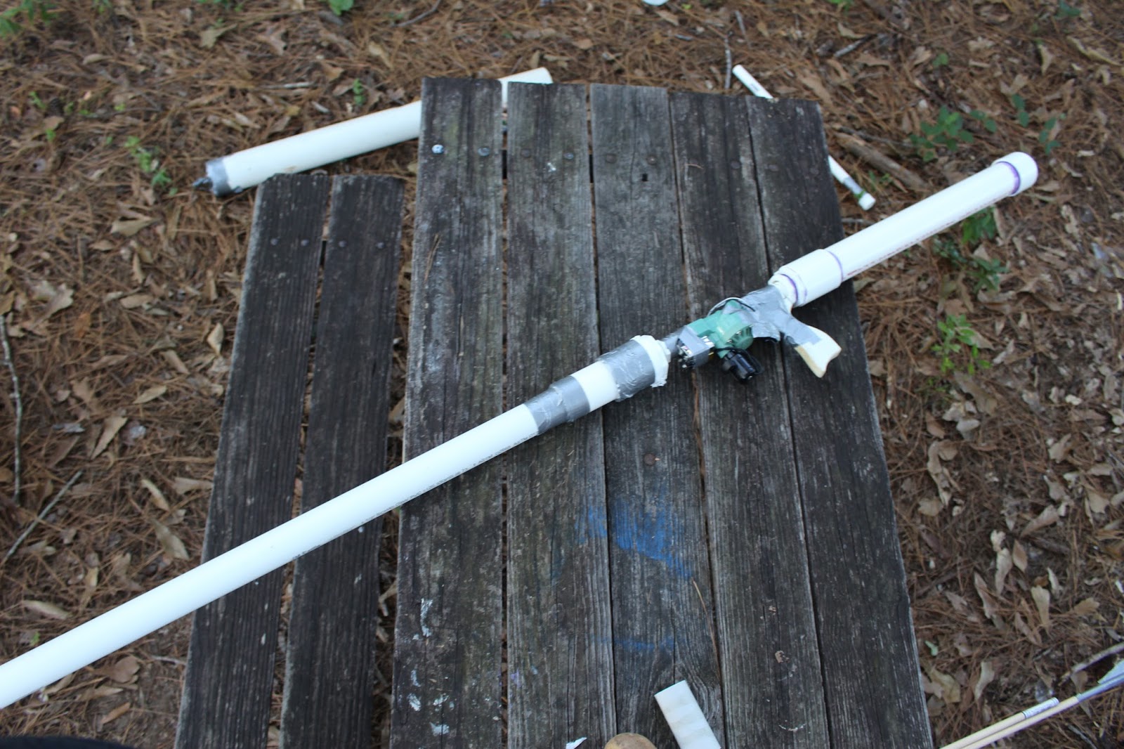 Jake Makes PVC Air Cannon with Sprinkler valve