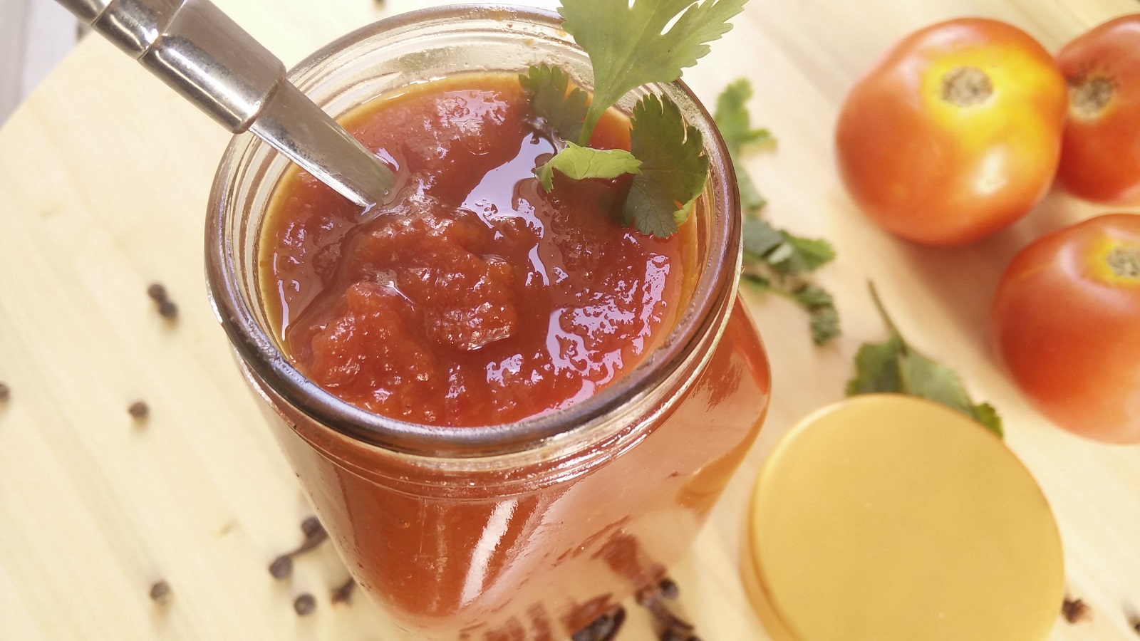 Homemade Tomato Ketchup/ Sauce Healthy Kadai