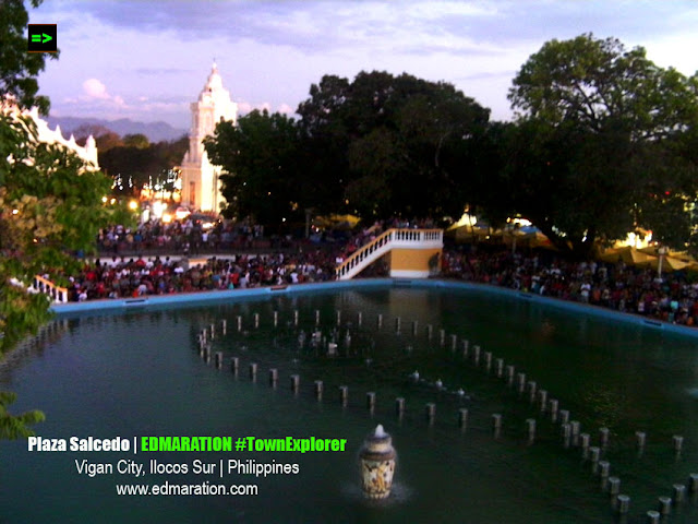 Vigan Dancing Fountain at Plaza Salcedo