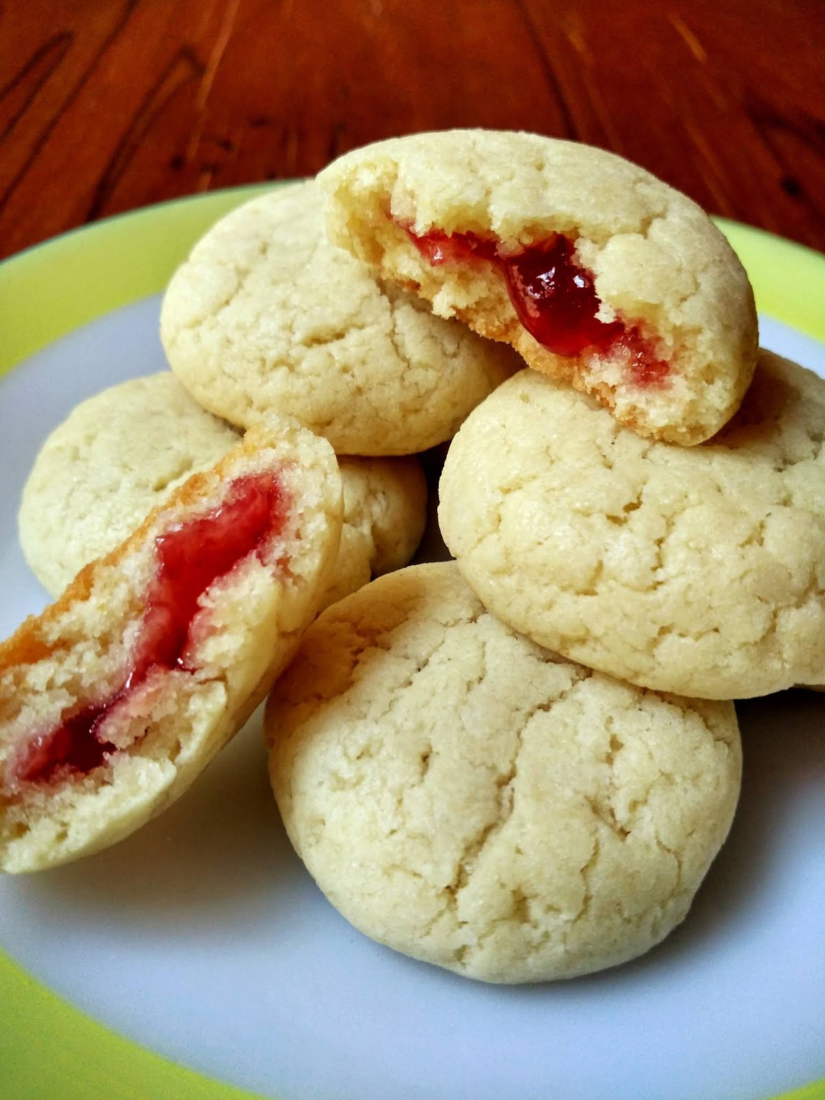 Eggless Strawberry Jam Filled Cookies Tempting Treat eggless-strawberry-jam-filled-cookies-tempting-treat