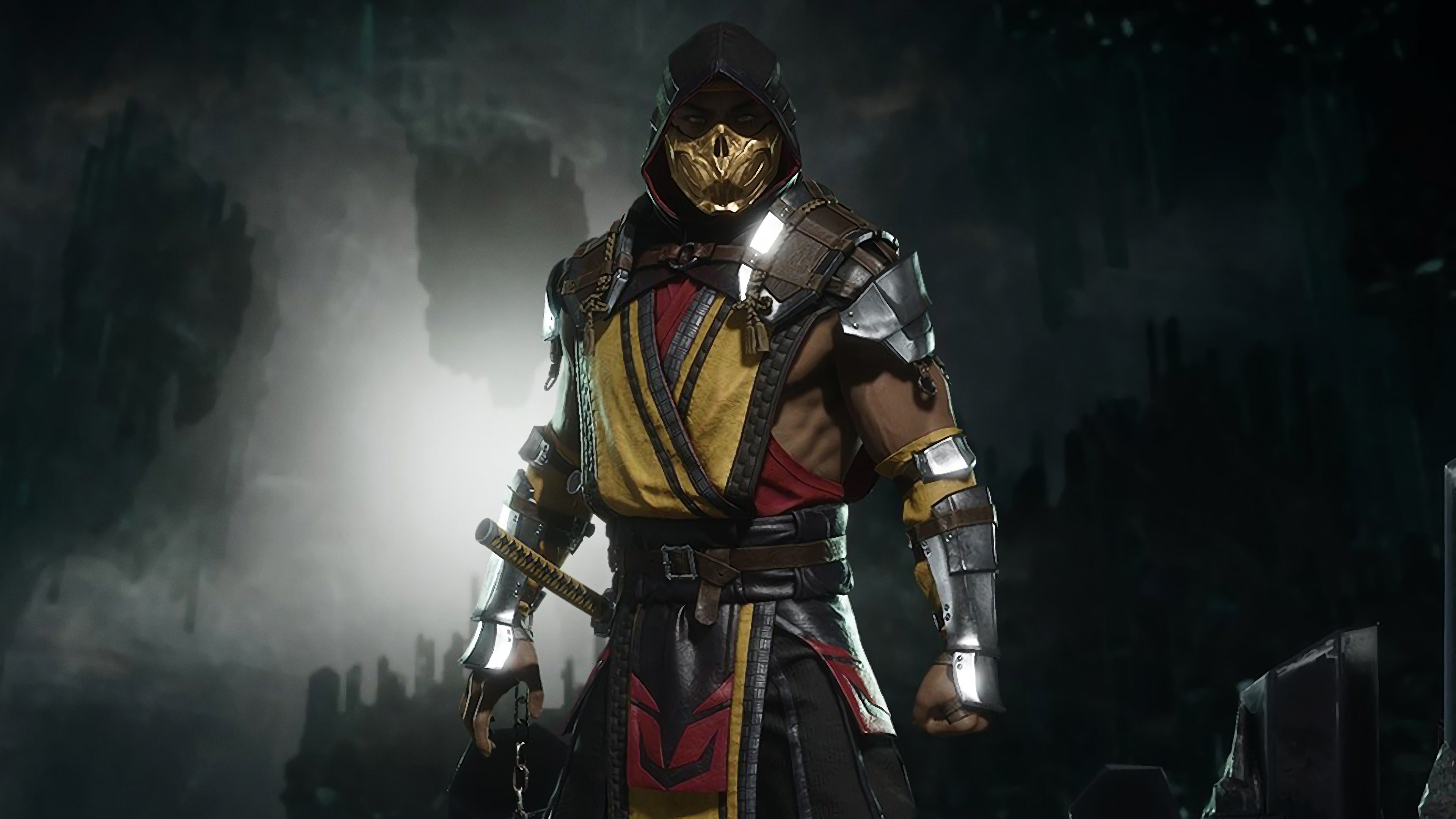 Mortal Kombat 11, Scorpion, 4K, 3840x2160, #12 Wallpaper