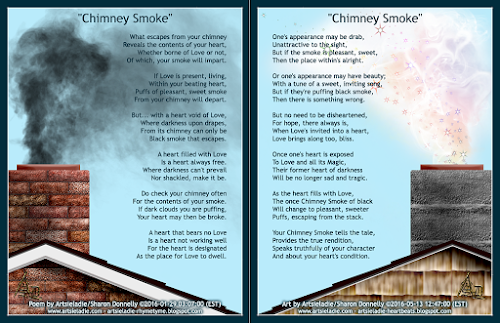 Chimney Smoke by Artsieladie
