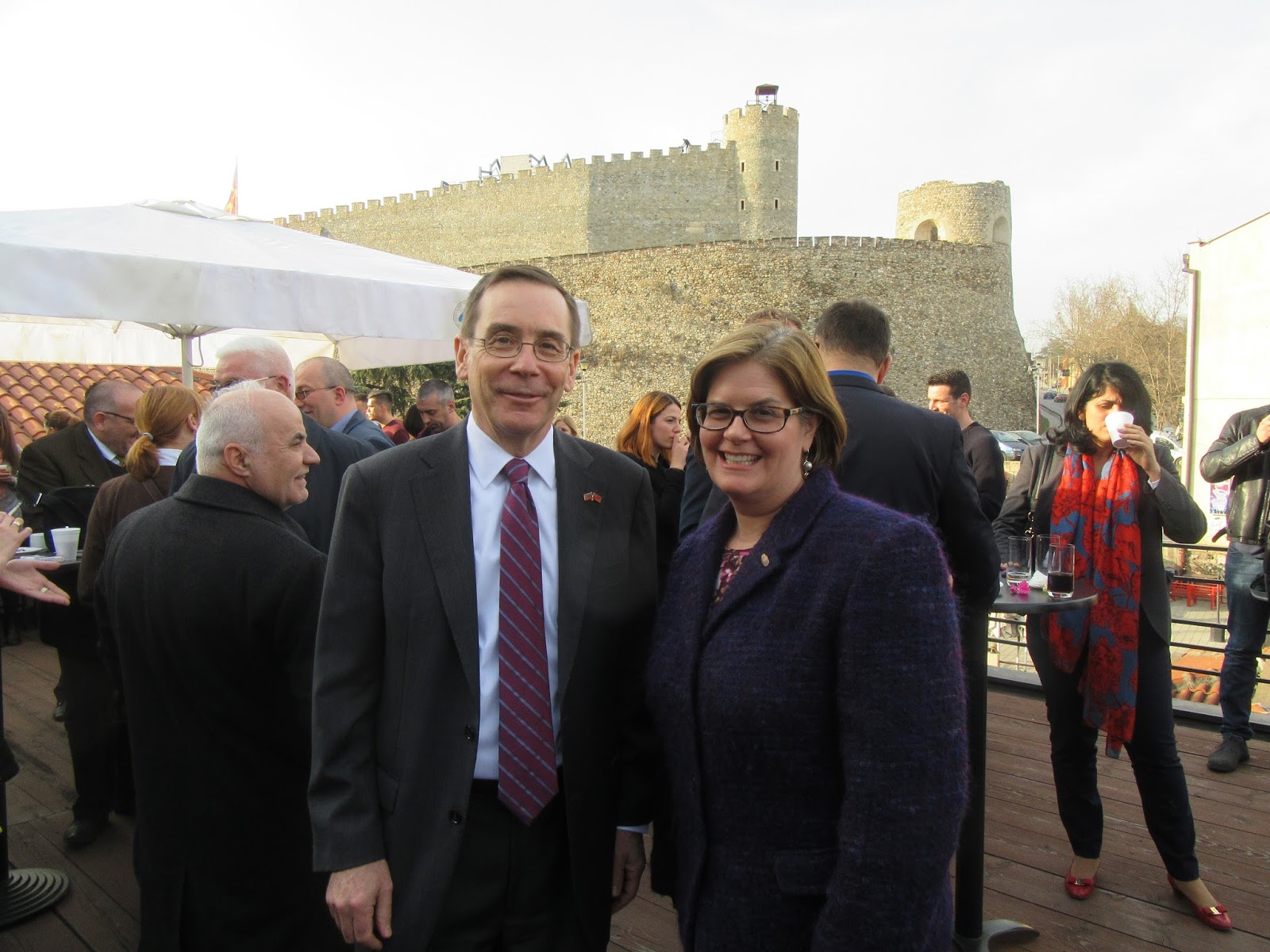 McLauchlan's North Macedonian Musings Meeting US Ambassador to