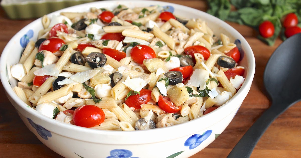 ITALIAN CHICKEN PASTA SALAD In Good Flavor Great Recipes Great Taste