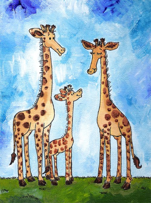 Michelle Tessier Animal Paintings for the Nursery