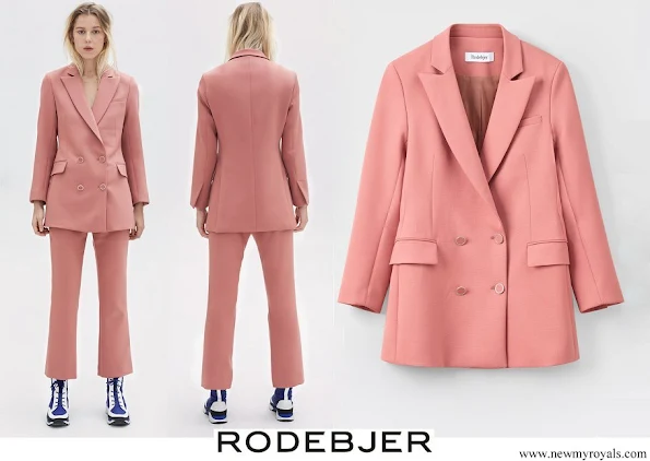 Crown Princess Victoria wore a Nera Pink Blazer by Rodebjer