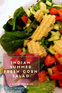 Make this perfectly delicious salad that highlights fresh summer corn. It's easy and tastes oh so fresh! - Slice of Southern