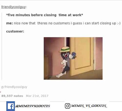 Customer meme