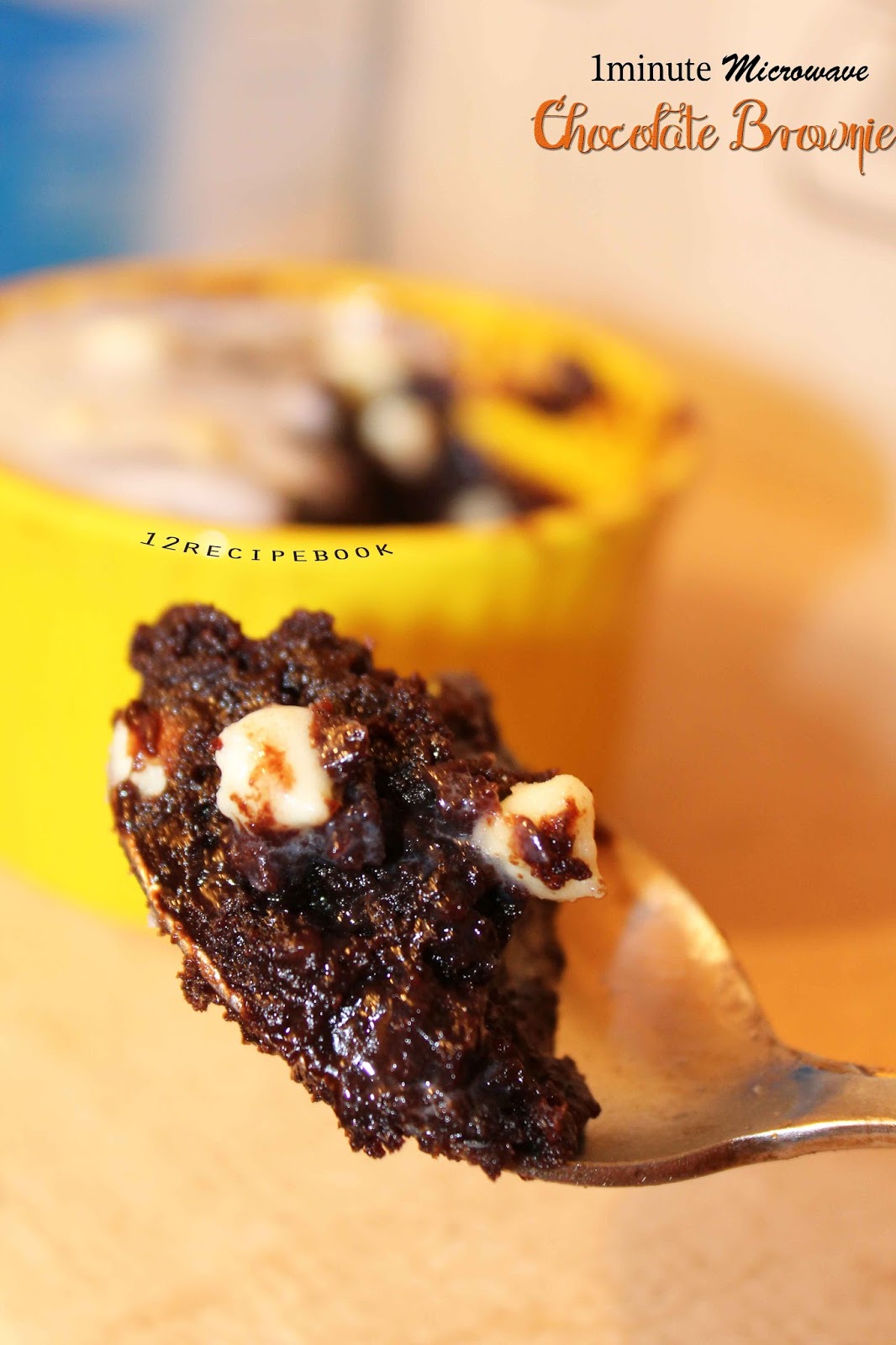 1 Minute Microwave Brownie Recipe Book