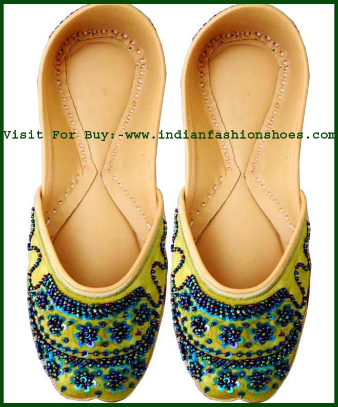 Women Beaded Shoe,Designer Shoe: Indian wedding shoes