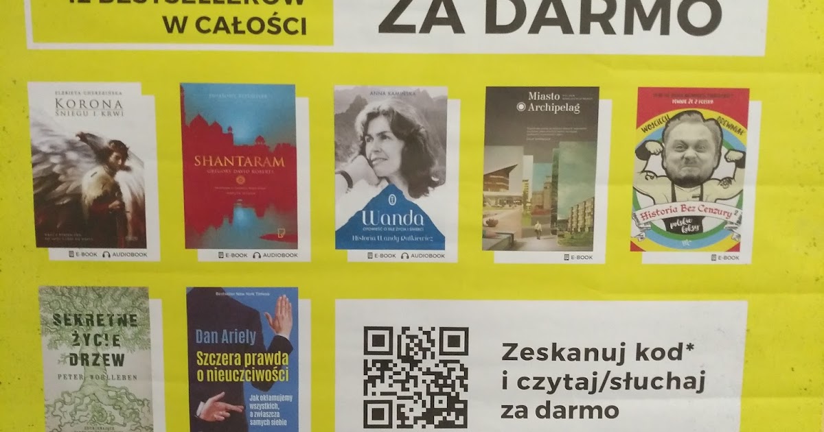 Za 331 Zł Kupiono 3 Jednakowe Audiobooki Biblioteka Szkolna: „Czytaj PL-”ebooki i audiobooki za darmo do końca