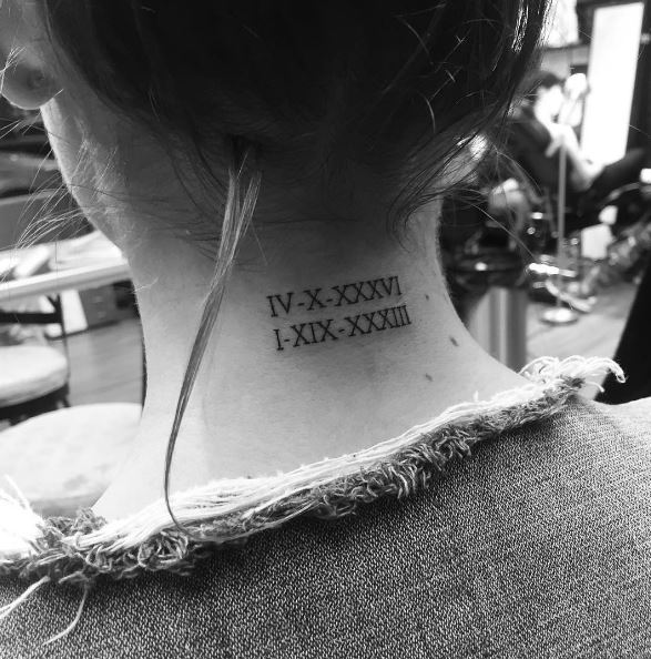 Back Neck Tattoos