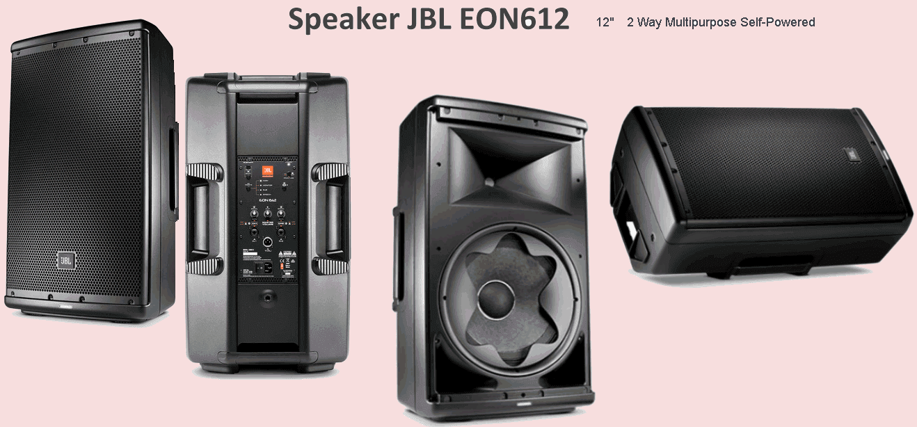 Speaker Aktif Bluetooth JBL EON 612 12 Inch