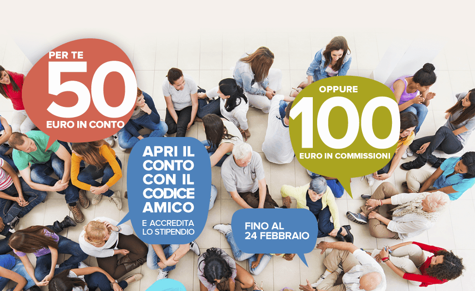 Promo FINECO 2022******** Codice Amico Passaparola Promozione per l