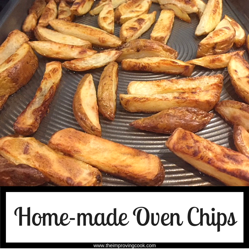 Homemade oven chips