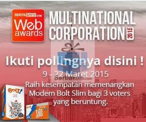 Multinasional Corporation Web Awards 2015